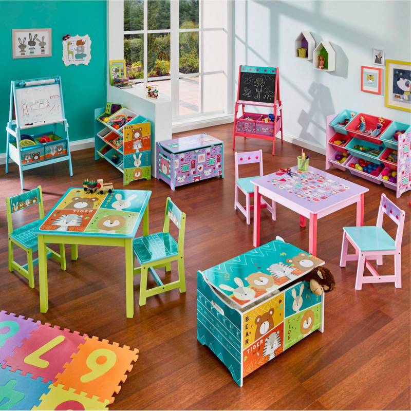 Organizador Infantil 9 Cajas 84x30cm Zoo JUST HOME COLLECTION