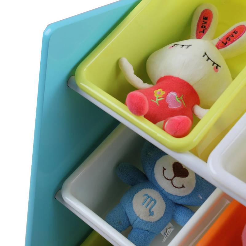 Organizador Infantil 9 Cajas 84x30cm Zoo JUST HOME COLLECTION