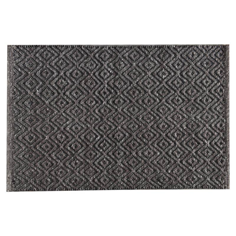 JUST HOME COLLECTION - Alfombra Bazar Rombo 60x110 cm negro