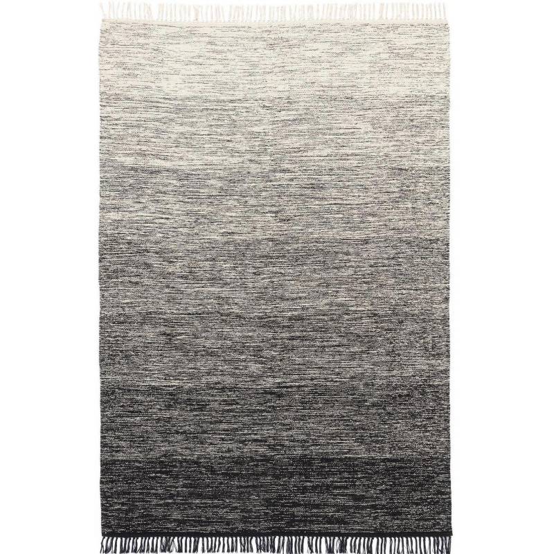 JUST HOME COLLECTION - Alfombra 200x290 cm cm negro/gris