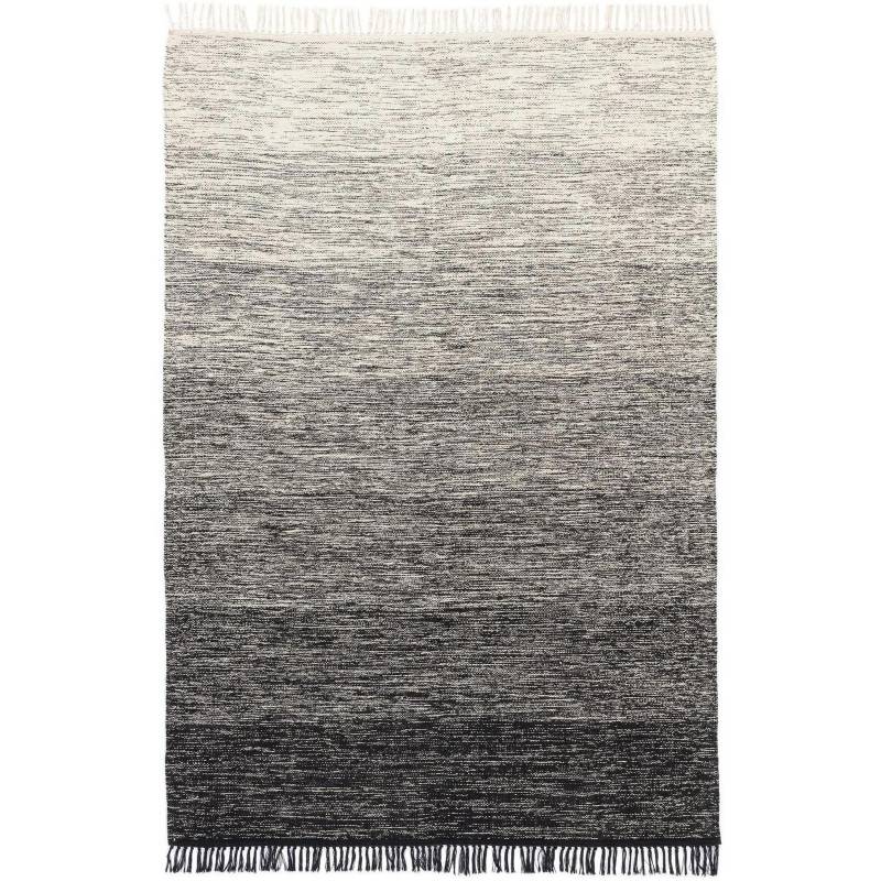 JUST HOME COLLECTION - Alfombra 50x90 cm negro/gris