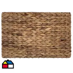 JUST HOME COLLECTION - Individual rectangular trenza 45x30 cm