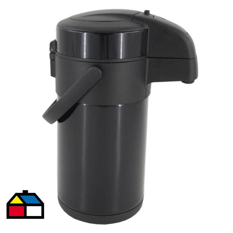 JUST HOME COLLECTION - Termo sifón 2,5 l negro