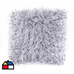 JUST HOME COLLECTION - Cojín waterfall gris 43x43 cm