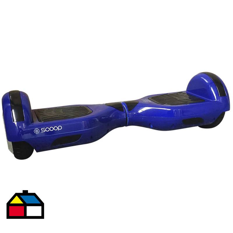 SCOOP - Patineta eléctrica Hoverboard azul