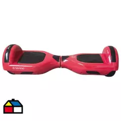SCOOP - Patineta eléctrica Hoverboard roja