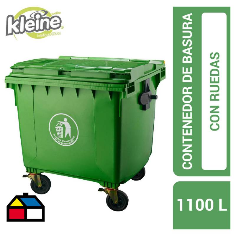 KLEINE WOLKE - Basurero contenedor de basura 1100 L