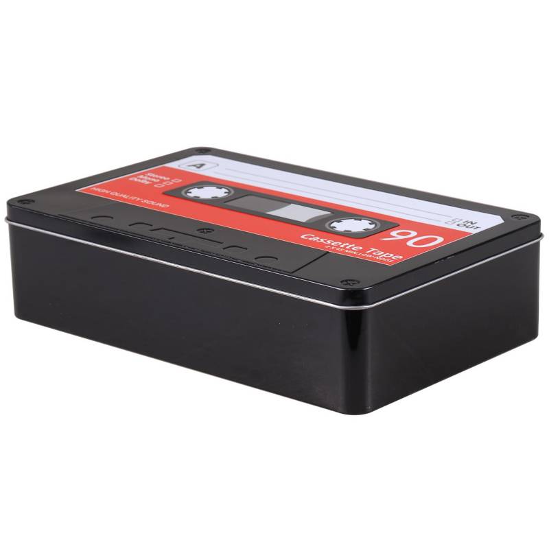 JUST HOME COLLECTION - Caja metal 3D cassette