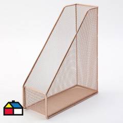 JUST HOME COLLECTION - Organizador de papel vertical cobre