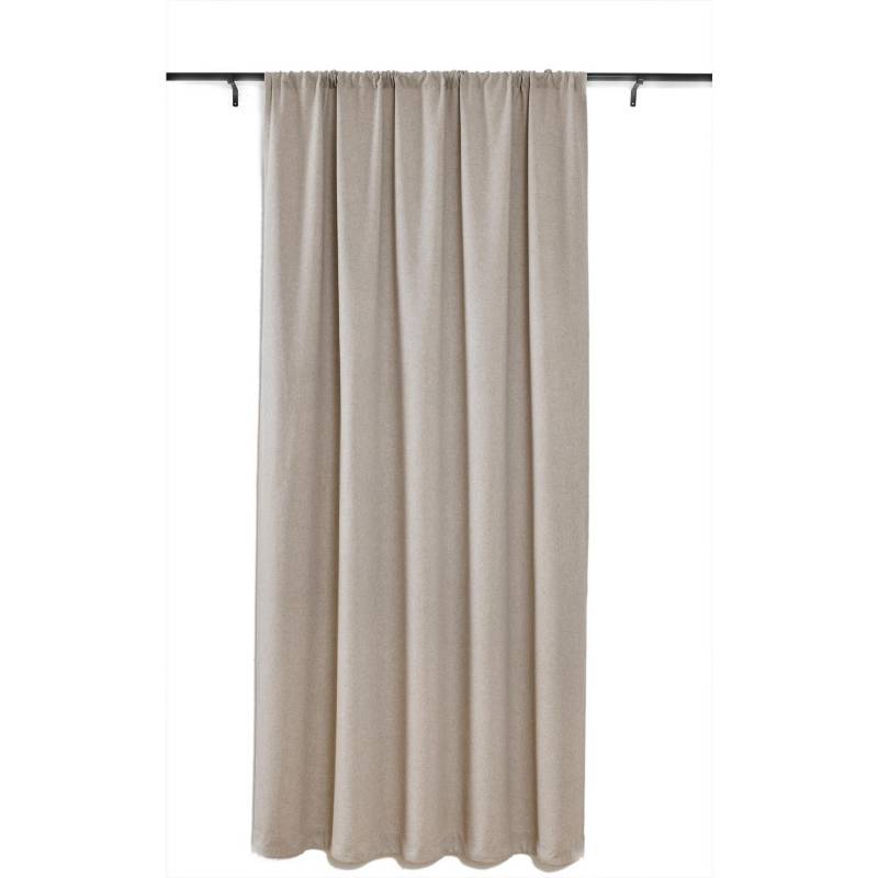 JUST HOME COLLECTION - Cortina elo 140x220 cm gris