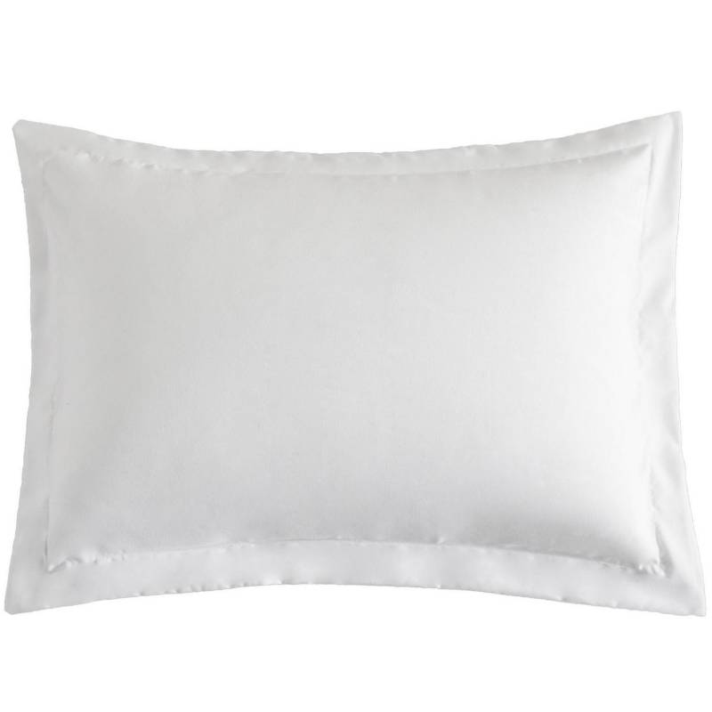 HOMY - Pack 2 fundas almohada 50x90+5 cm blanco