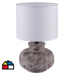 JUST HOME COLLECTION - Lámpara de mesa 1 luz E27 café