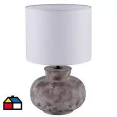JUST HOME COLLECTION - Lámpara de mesa 1 luz E27 café