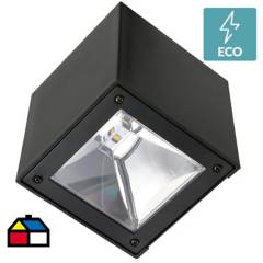 JUST HOME COLLECTION - Aplique solar led Negro