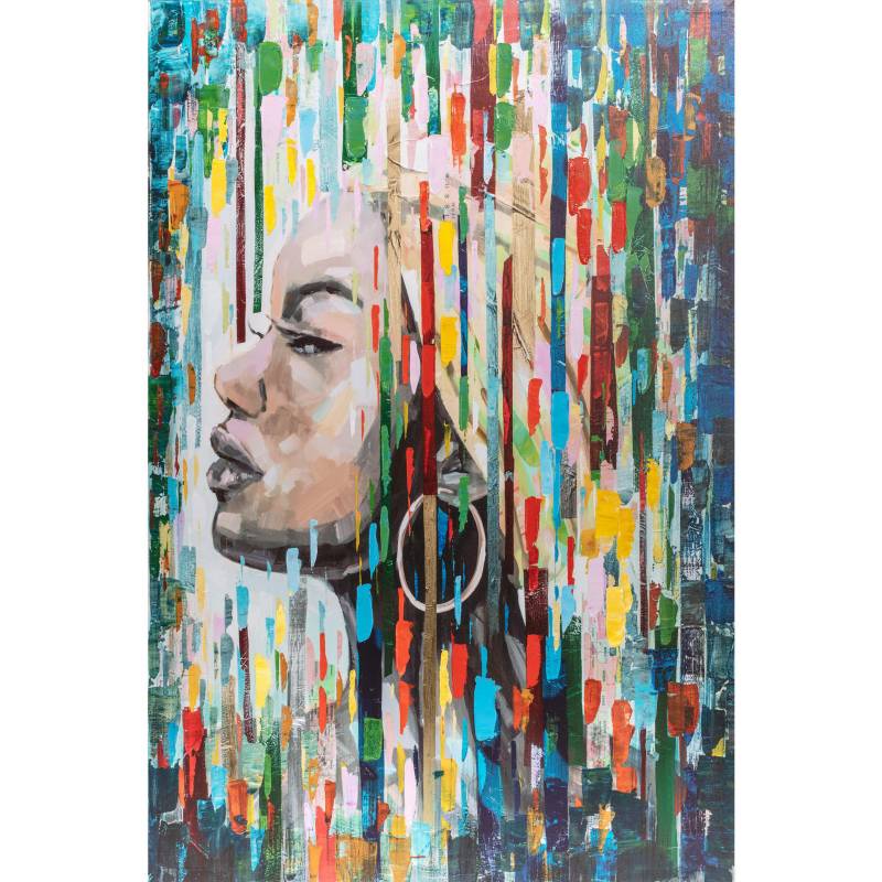 HOMY - Canvas afrowo 3 80x120 cm