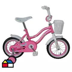 SCOOP - Bicicleta aro 12 fantasy pink