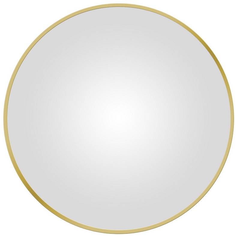 SENSI DACQUA - Espejo redondo 60 cm brush gold