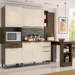 JUST HOME COLLECTION - Kit cocina loft con cubierta