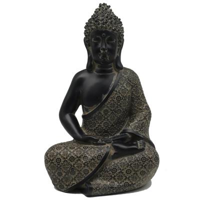 Cuadro Abstracto Buda Sentado Gold 120 x 80