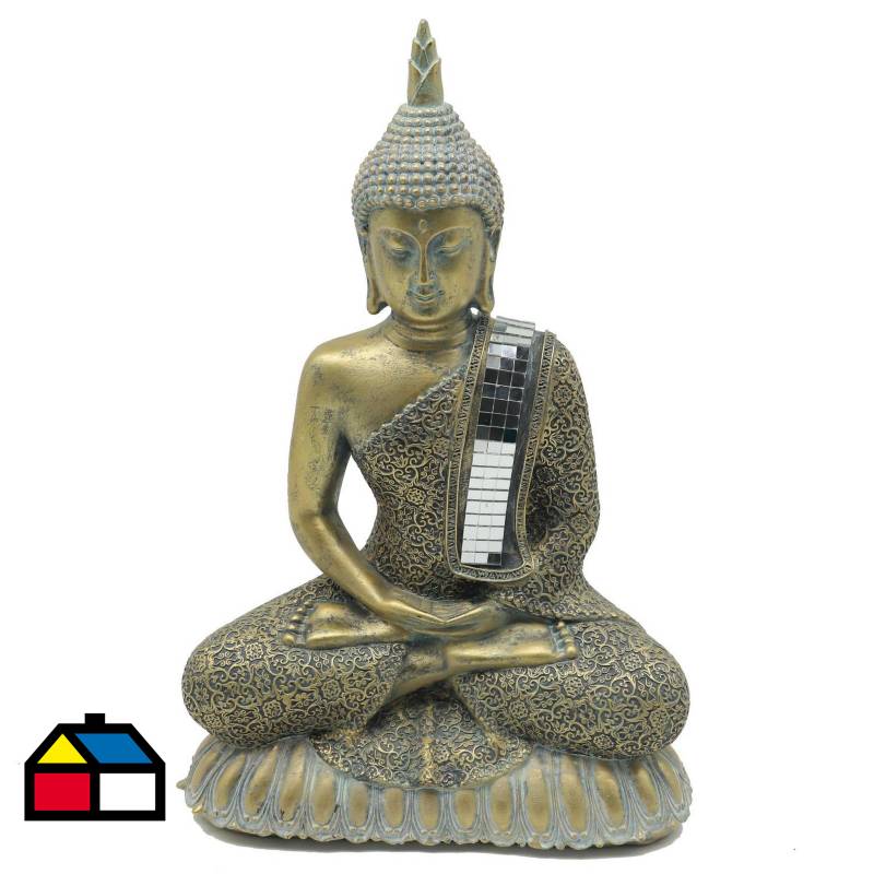 JUST HOME COLLECTION - Buda sentado 30,5 cm