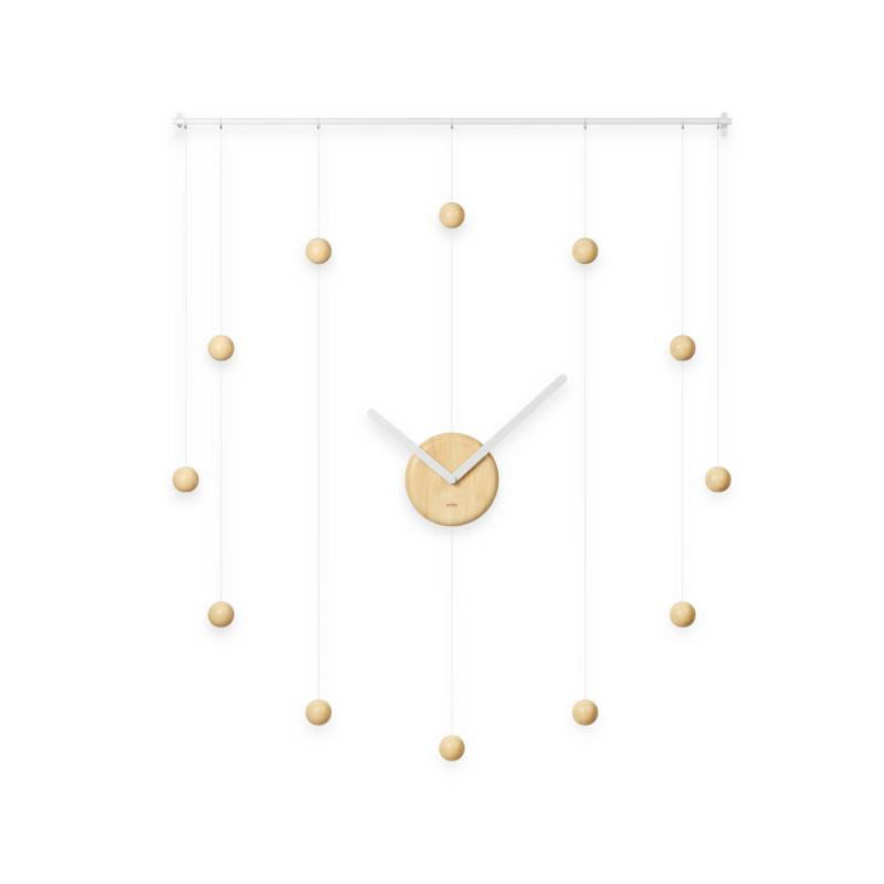 UMBRA - Reloj hangtime blanco/natural