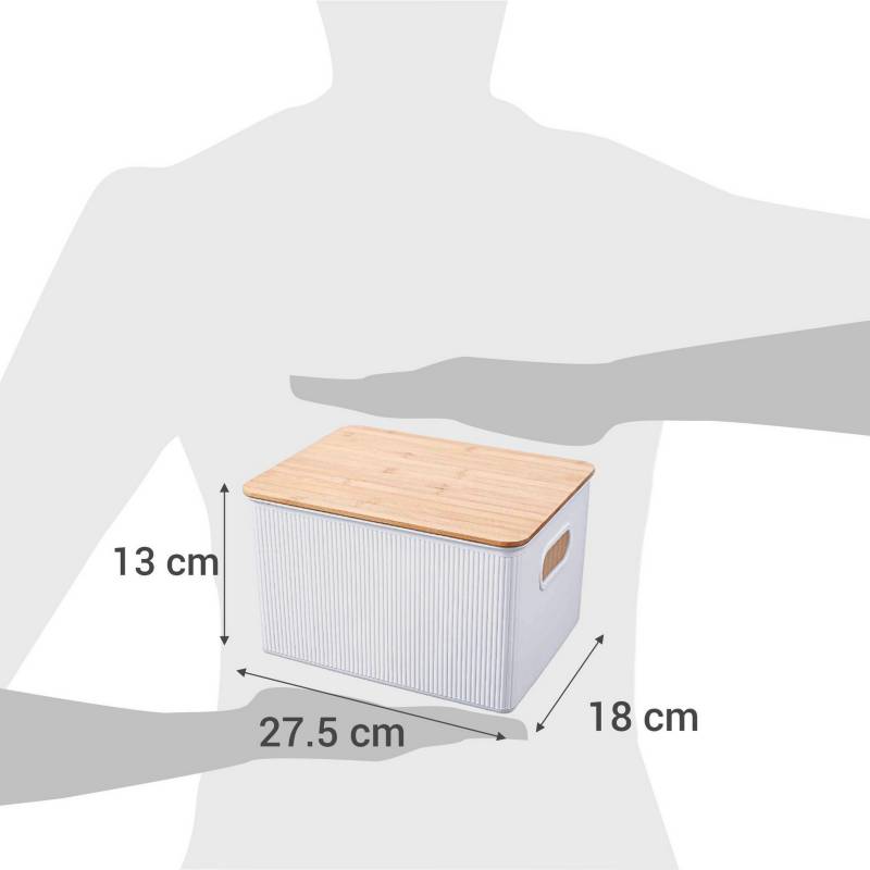 Caja Con Tapa Natural 6 X 6 Cm