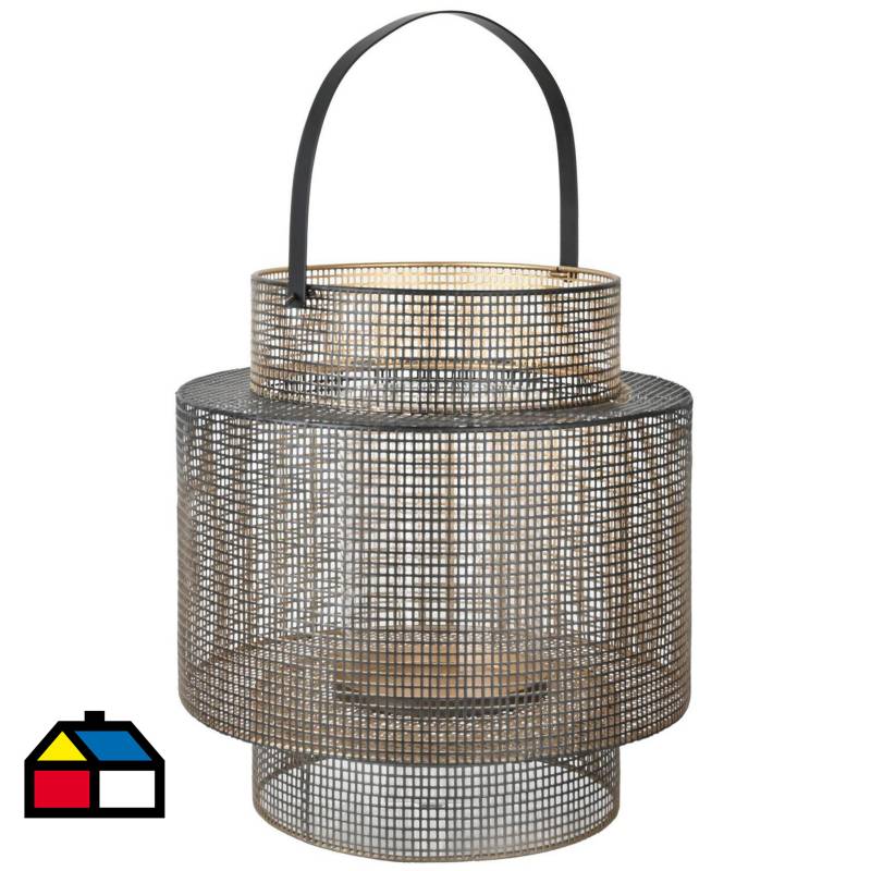 JUST HOME COLLECTION - Farol metal 30x32 cm