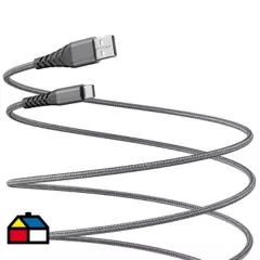 DAIRU - Cable USB a tipo-C 3 metros grafito