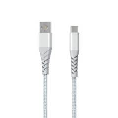 DAIRU - Cable USB a tipo-C 3 metros silver