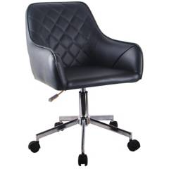 JUST HOME COLLECTION - Silla para PC color  negra. Negro.