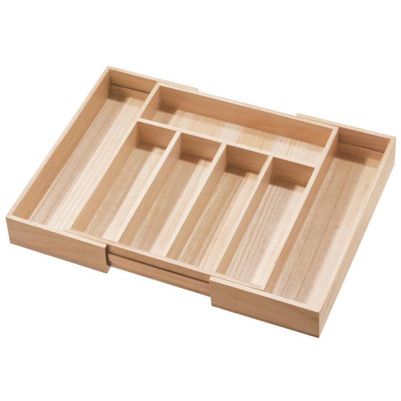  - Organizador utensilios madera extensible