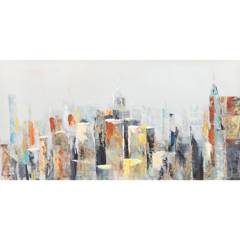 HOMY - Canvas ciudad color 1 120x60 cm.