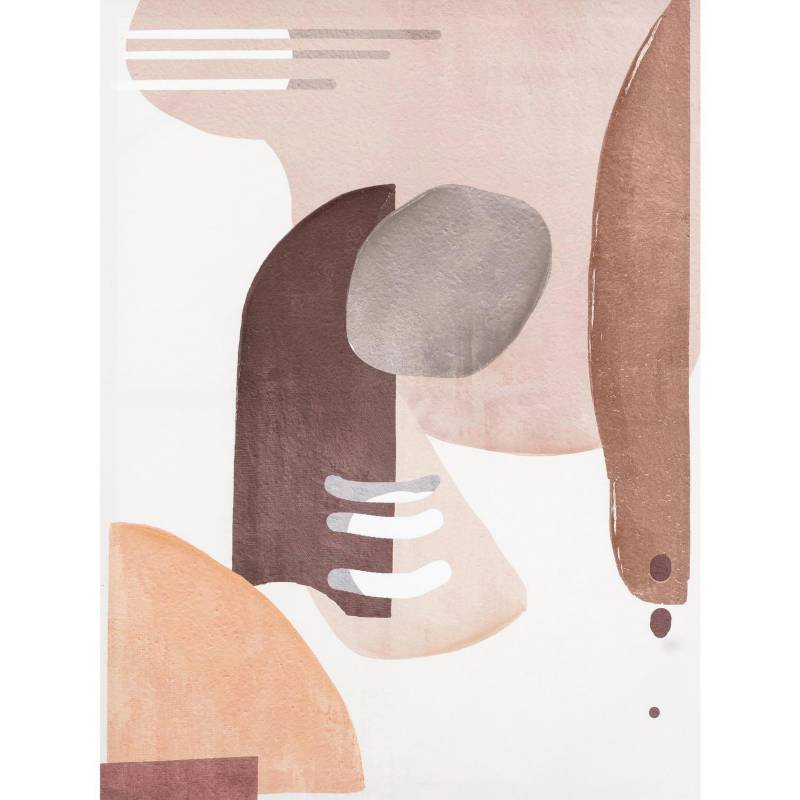 HOMY - Canvas abstract terra 2 80x60 cm