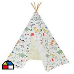 JUST HOME COLLECTION - Carpa Tipi Dinomlte 110x110x160 cm