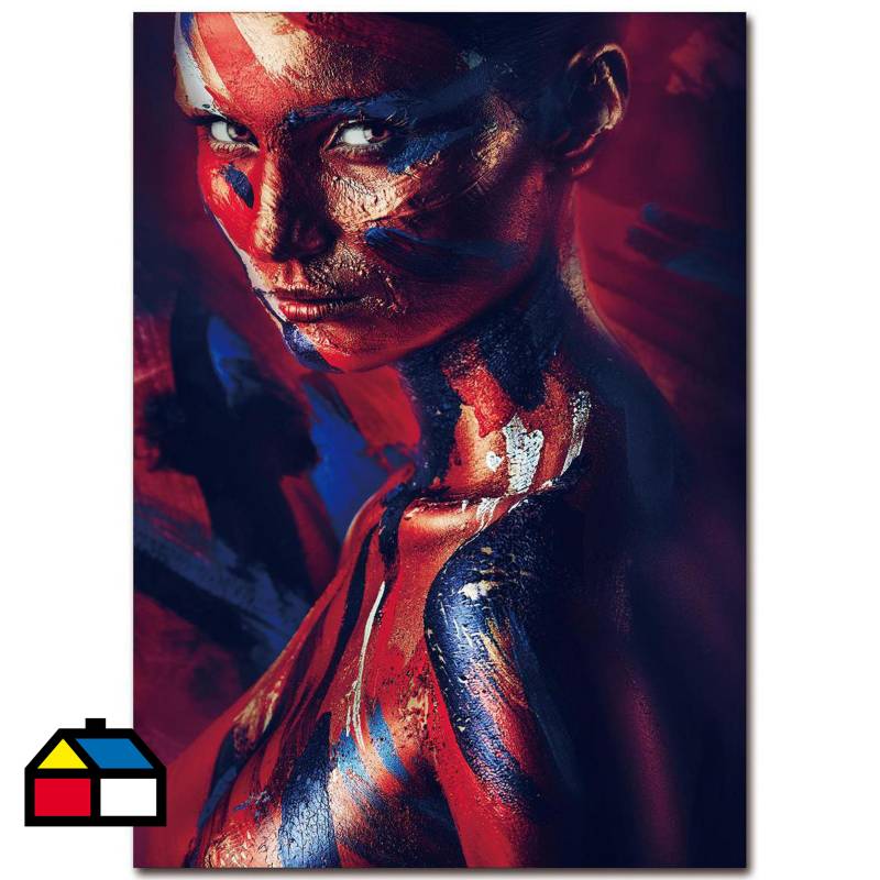 HOMY - Canvas acrílico color 2 50x70 cm