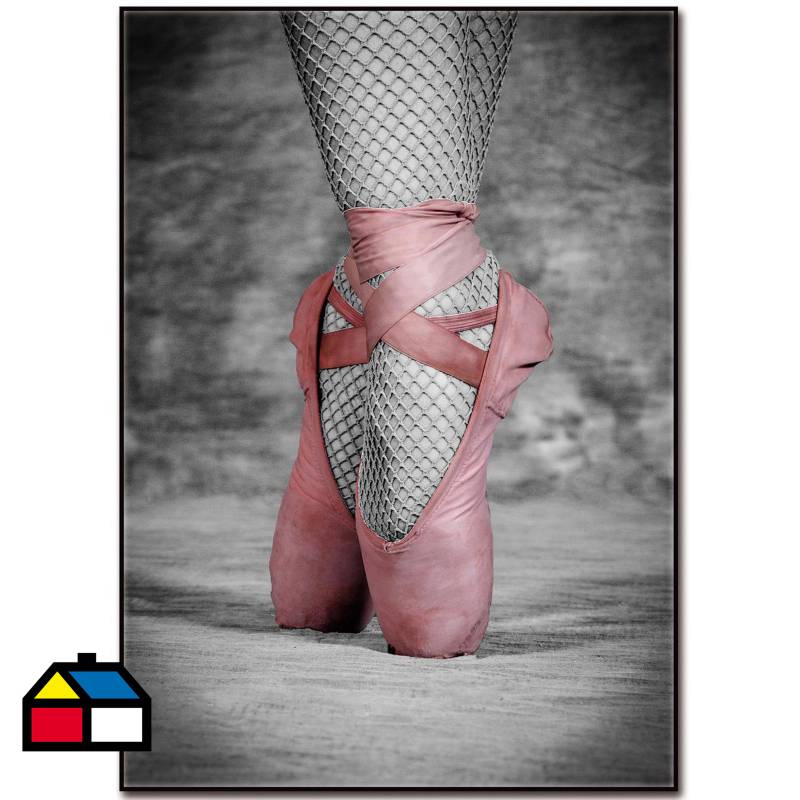 HOMY - Cuadro acrílico zapato 50x70 cm
