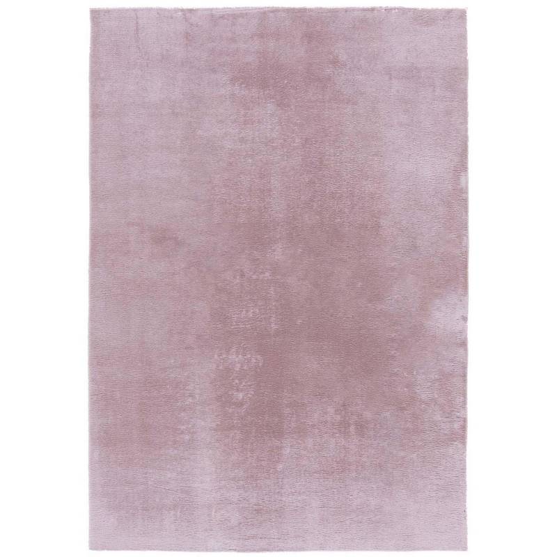 JUST HOME COLLECTION - Alfombra fox lisa 60x90 cm rosa.