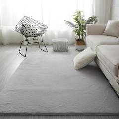 JUST HOME COLLECTION - Alfombra fox lisa 160x230 cm gris
