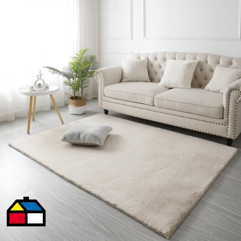 JUST HOME COLLECTION - Alfombra lop 133x190 cm beige