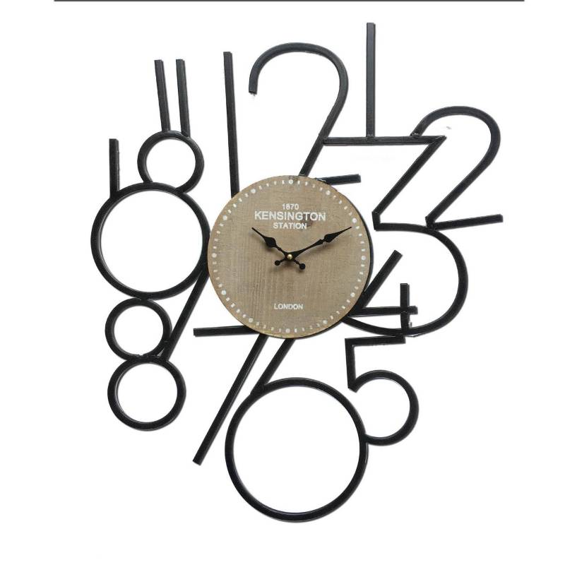 HOMY - Reloj deco numbers 60x69 cm