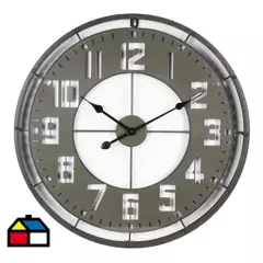 HOMY - Reloj pared metalik 68 cm
