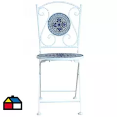JUST HOME COLLECTION - Set 2 sillas mosaico grace bay