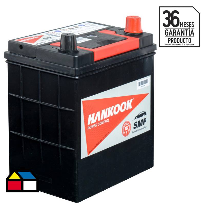 HANKOOK - Batería para auto 35 A positivo derecho 330 CCA