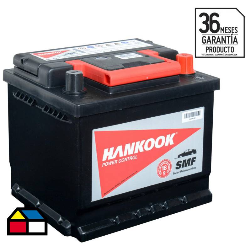 HANKOOK - Batería para auto 45 A positivo derecho 450 CCA