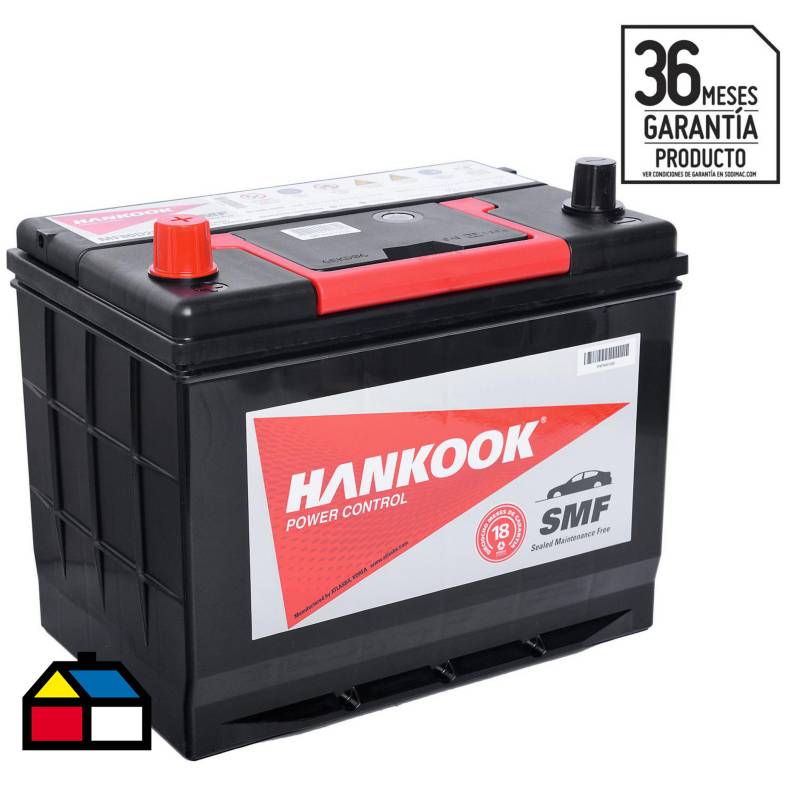 HANKOOK - Batería para auto 70 A positivo izquierdo 600 CCA