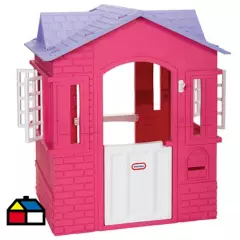 LITTLE TIKES - Casa de juegos cape rosa