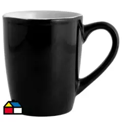 JUST HOME COLLECTION - Set 4 mugs 365 ml negro