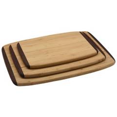 JUST HOME COLLECTION - Set 3 tabla bambu para picar
