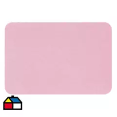 SPIRELLA - Piso de baño highland 55x65 cm rosado