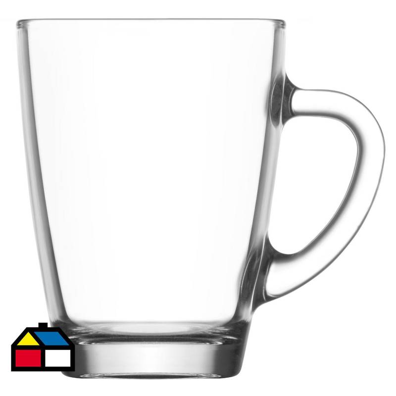 Set de Dos Tazas de 300 ml de Vidrio, Cocina